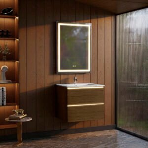 VANITORIO FLORENCIA CARAMELO LED