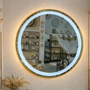 ESPEJO SIDNEY DORADO